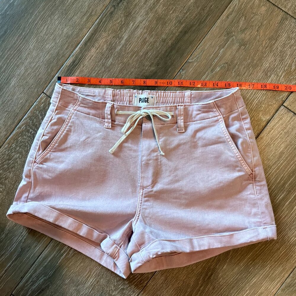 Paige Christy drawstring vintage rose shorts size 30 - Picture 4 of 12
